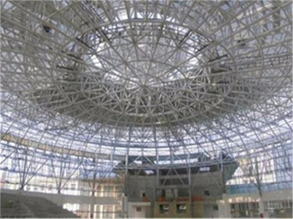 肥城仓储物流网架生产厂家案例