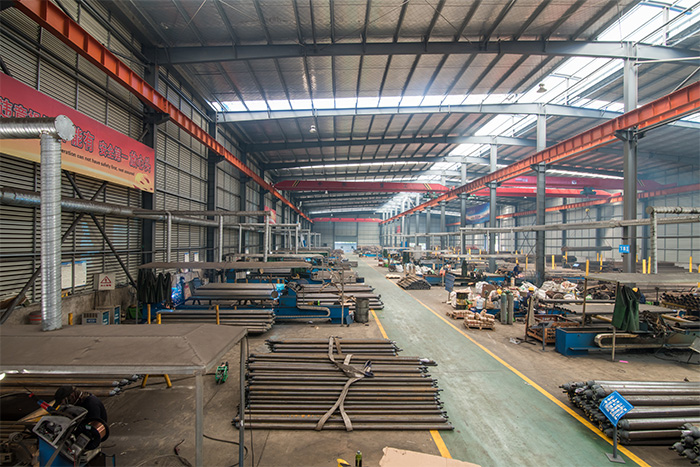 肥城网架焊接车间